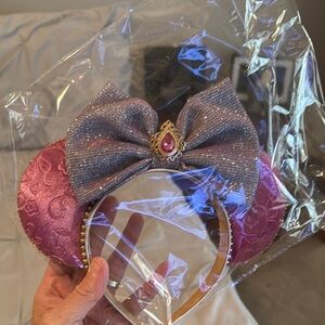 Pink and Purple Bow Headband